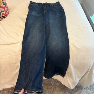 H&M Dark Blue Flare Jeans